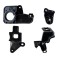 Suport fixare far CITROEN C5 (RD/TD), 01.2008-, partea Dreapta, 4 piese; complet