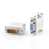 Adaptor DVI la VGA (T/M) GEMBIRD, black, &quot;A-DVI-VGA-BK&quot;