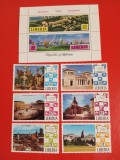 LIBERIA, SPORT MUNICH - COLIȚĂ + SERIE COMPLETĂ MNH, Nestampilat