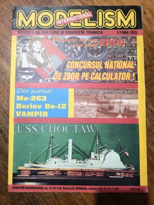 Revista Modelism nr. 1 / 1996 / C rev M1 foto
