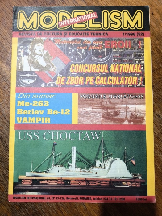 Revista Modelism nr. 1 / 1996 / C rev M1