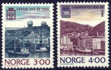 Norvegia 1989 - Orase port, vederi, serie neuzata