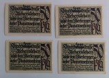 Lot 4 notgeld Aschersleben - 50 Pfennig 1921