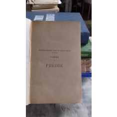 FABLES - PHEDRE (FABULE)