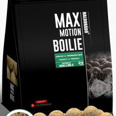 Haldorado - Boilies-uri Max Motion Boilie Premium Soluble 24mm, 800g - Cocos + Alune tigrate
