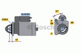 Starter FIAT SCUDO caroserie (272, 270) (2007 - 2016) BOSCH 0 986 021 651