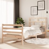 Cumpara ieftin Cadru de pat, 90x200 cm, lemn masiv de pin