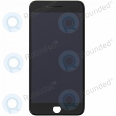 Modul display LCD + Digitizer cu piese mici grad A+ negru pentru iPhone 7 Plus
