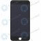 Modul display LCD + Digitizer cu piese mici grad A+ negru pentru iPhone 7 Plus