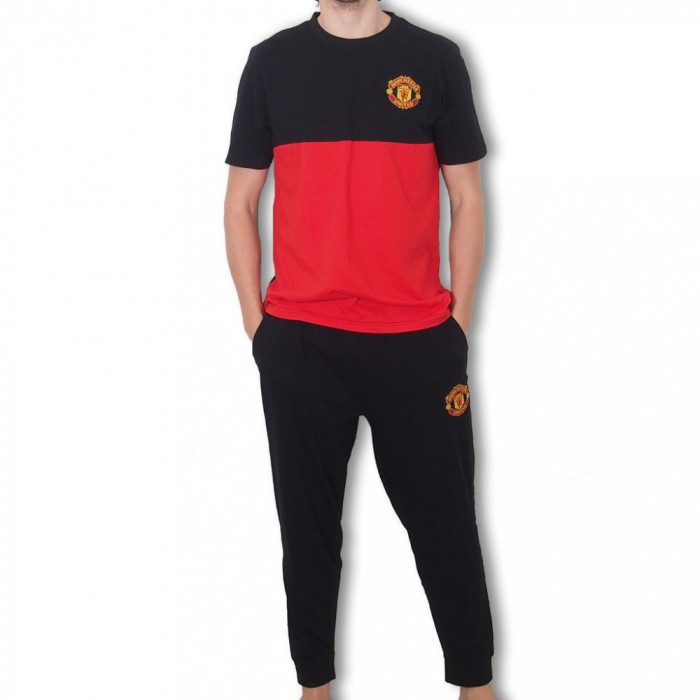Manchester United pijamale de bărbați long - L