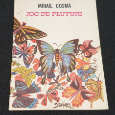 Carte de poezii ilustrata pentru copii JOC DE FLUTURI - Mihail Cosma