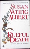 SUSAN WITTIG ALBERT-RUEFUL DEATH-344846