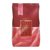 Cosmetice, depilatoare - margele - Rose Film Wax, 500g