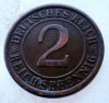 7.763 GERMANIA WEIMAR 2 REICHSPFENNIG 1924 A, Europa, Bronz