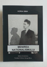 MENIREA NATIONALISMULUI - HORIA SIMA foto