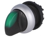 Comutator Rotativ 22mm Verde 2 Poz.