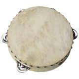 Tamburina cu piele naturala si minitalgere