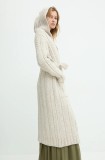 Answear Lab cardigan femei, culoarea bej