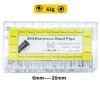 Set 120 Tuburi Bratari Ceas, Otel Inoxidabil, 1.8mm Diametru, 6-26mm Lungime, Telescoape &le; 1.5mm, WZ634 Time Veranda