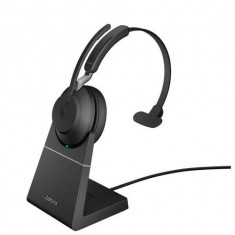 Casti cu microfon Jabra Evolve2 65 UC Mono, Bluetooth (Negru)