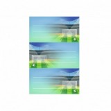 Etichete scolare, set 3x3 coli, motiv Stadion