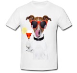 Cumpara ieftin Tricou &quot; Caine cu cocktail &quot;