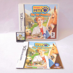 Joc consola Nintendo DS - Pawly Pets My Vet Practice - complet