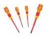 Set 4 Surubelnite Izolate 1000V Geko G30627, PH0, PH2, 0.5x3, 0.8x4 mm, VDE, GS, IEC 60900