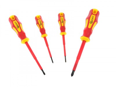Set 4 surubelnite 1000V, Geko G30627 foto