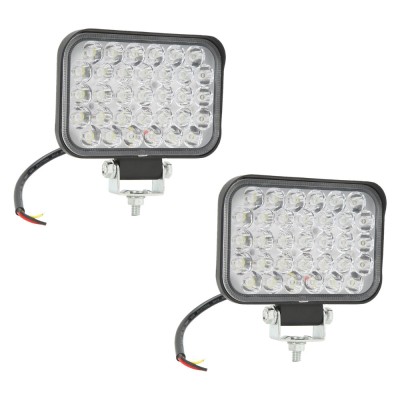 Set 2 proiectoare 33LED, 12/24V, 198W/set, 6000K, IP67 foto