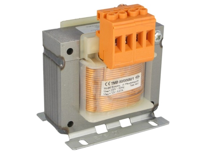 Transformator de alimentare 80VA 12V