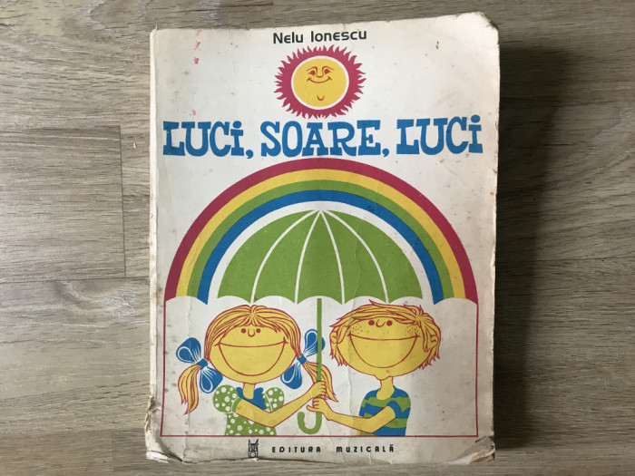 Luci,soare, Luci/ Nelu Ionescu/ carte muzica/1980