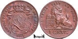 1861, 1 Centime - Leopold I - Regatul Belgiei, Europa