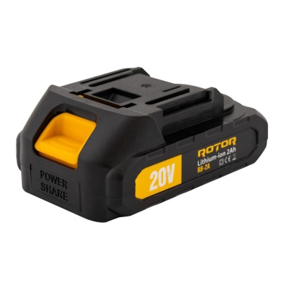 Acumulator 20V/2Ah ROTOR RB-2A Innovative ReliableTools foto