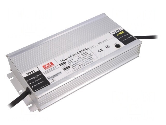 Alimentator LED 480W IP65 68-137VDC 1750-3500mA