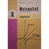 C. Nastasescu - Matematica - Manual pentru clasa a X-a, algebra (Editia: 1983)