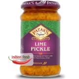 PATAK&#039;S Lime Pickle Medium (Muraturi Indiene de Lamaie Mediu) 283g