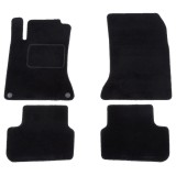 Set covorase auto mocheta Velor MERCEDES Clasa B (W246), 09.2011-02.2019, negru,