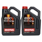Pachet 10 litri ulei Motul 8100 ECO-NERGY 0W30 , Performanta E i economie de combustibil pentru motoare moderne