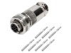 Conector circular mamă 7 pini IP65