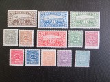 GERMANIA SCHLESWIG 1920 SERIE MNH/MH=25