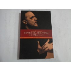 EXPERIETA SPIRITUALA SI LIMBAJELE EI - ADRE SCRIMA