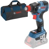 Bosch GDX 18V-200 C + 1619BZ0100 - Masina de insurubat cu impact fara acumulatori si incarcator Li-Ion 18 V - Ah patrat 1/2 inch si hexagon interior 1