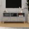 vidaXL Comodă TV, gri sonoma, 102x36x50 cm, lemn compozit