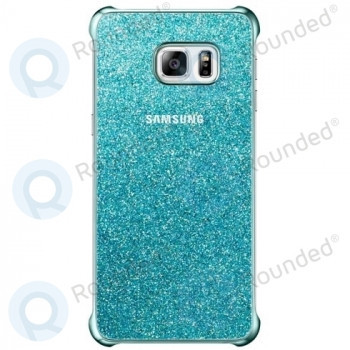 Husa Samsung Galaxy S6 Edge+ Glitter albastra EF-XG928CLEGWW