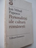 Personalitati ale culturii romanesti - Ion Mihail Popescu