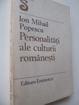 Personalitati ale culturii romanesti - Ion Mihail Popescu foto