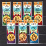 GUINEA ECUATORIALA 1972 - SPORT, MEDALII J.O. MUNCHEN, SERIE STAMPILATA, M27, Stampilat