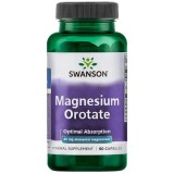 Magnesium Orotate 40 miligrame 60 capsule Swanson, Swanson Health Products