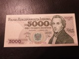 Polonia 5000 zloti 1982 UNC